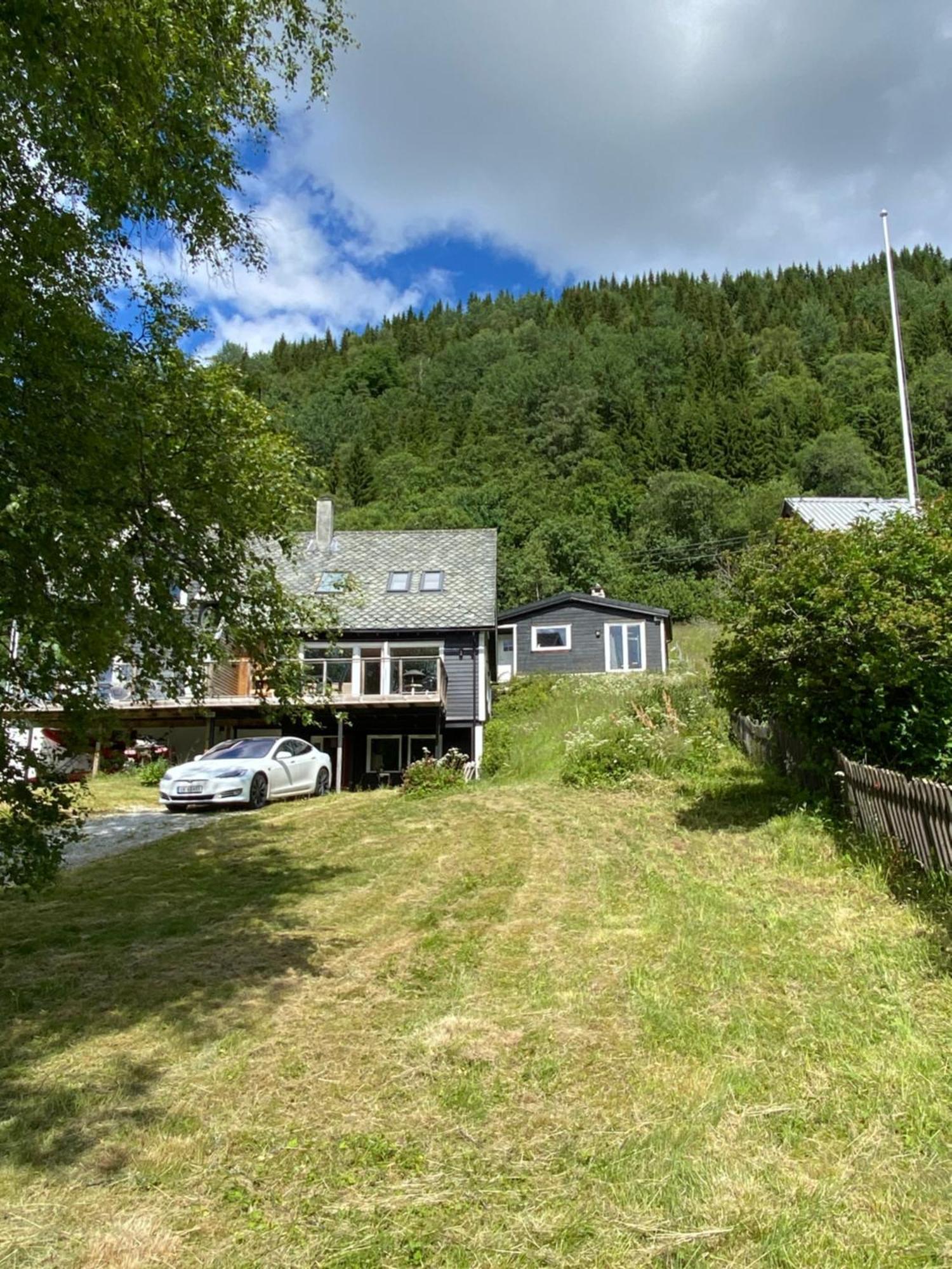 Oppheim-Myrkdalen privat hytte Vossestrand Eksteriør bilde